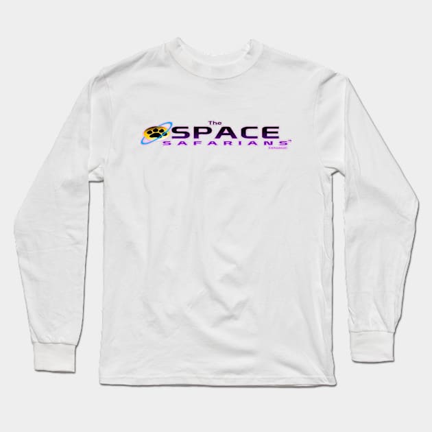 The Space Safarians (Title) Long Sleeve T-Shirt by DocNebula